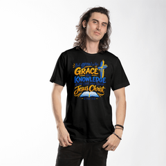 Grace in His Glory — 2 Peter 3:18 Christian T-Shirt
