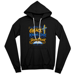 Grace in His Glory — 2 Peter 3:18 Christian Hoodie