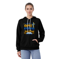 Grace in His Glory — 2 Peter 3:18 Christian Hoodie