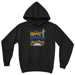 Grace in His Glory — 2 Peter 3:18 Christian Youth Hoodie