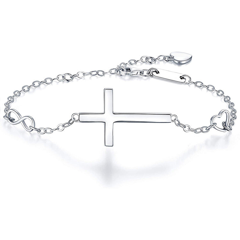 Cross European and American Style Bracelet